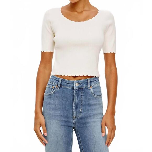 RAILS Tops - NEW RAILS louanna short sleeve top in ivory